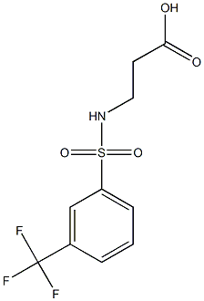 N-[3-(TrifluoroMethyl)phenylsulfonyl]-^b-alanine, 96% CAS#: 612042-13-4